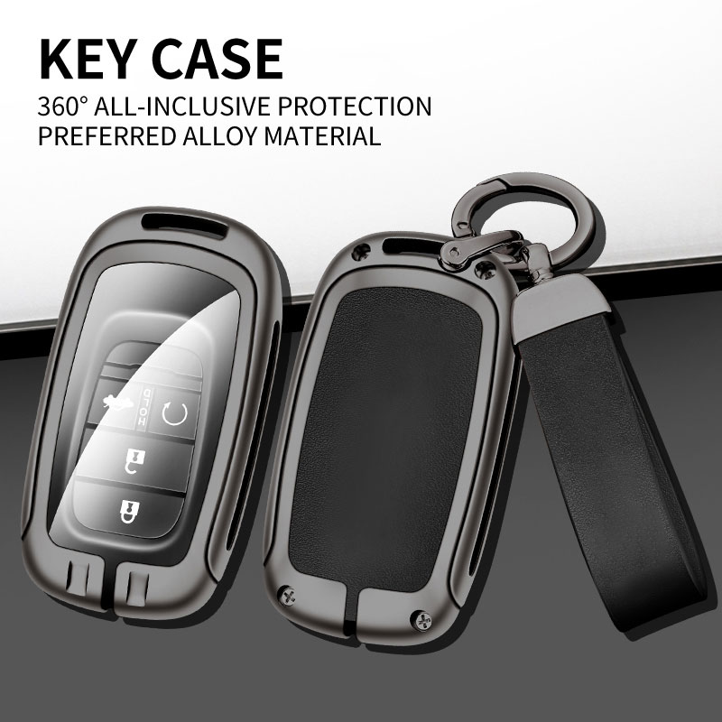 Leatherwork Keychain - Full Cover Car Key Case Protector