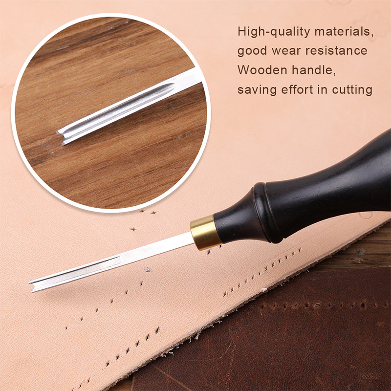 Leatherwork Edge Beveler - 1‑5 Leather Edge Beveler Professional Edge