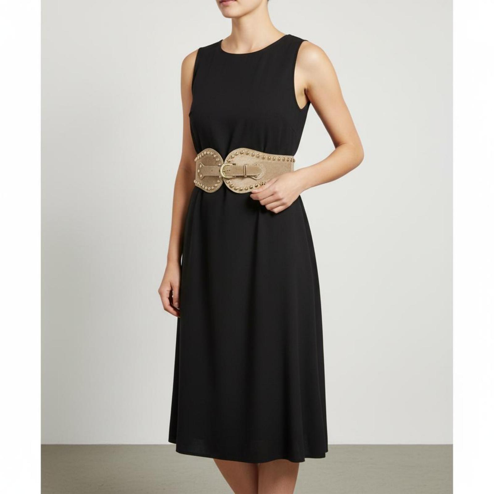 Women Elastic Waist Belt Suede - Leather Works Belt review and price