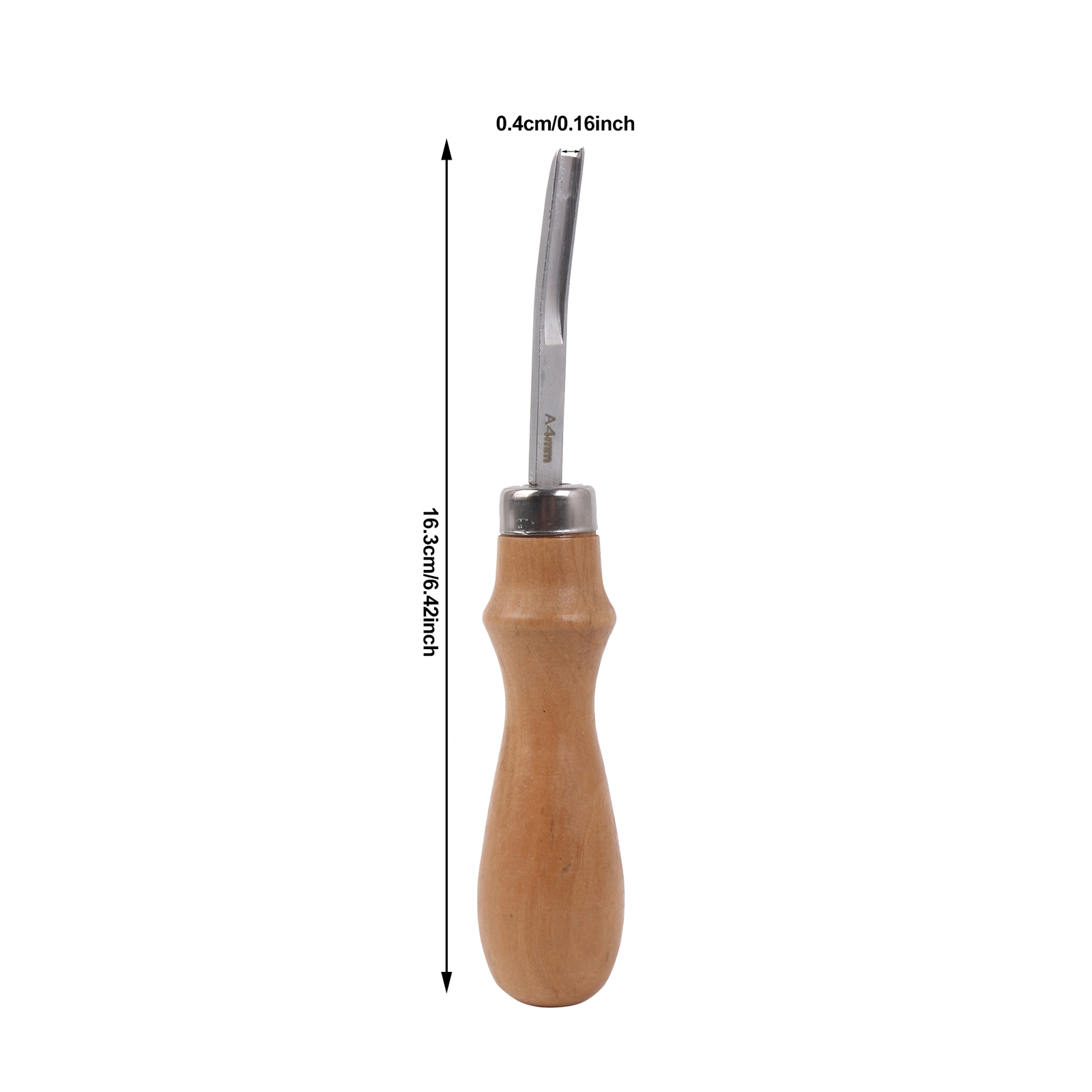 1pc Wood Handle Leather Edge S - Leatherwork Edge Beveler review and price