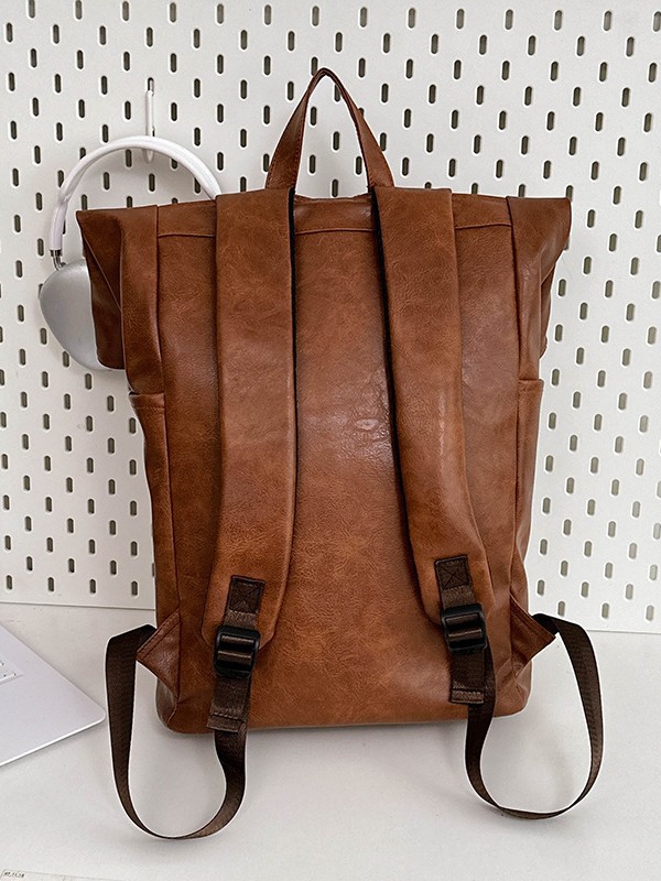 European American Vintage Roll - Leather Work Womens Backpack review and price