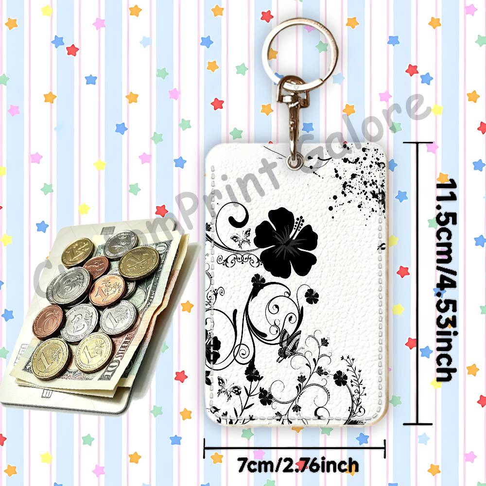 Vectorflourish Floral Metro Fr - Leatherwork Keychain review and price