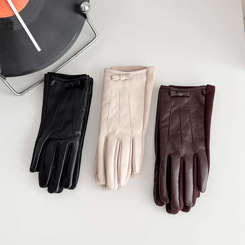 New Women's Leather Fingerless - Leather Work Winter Gloves review and price
