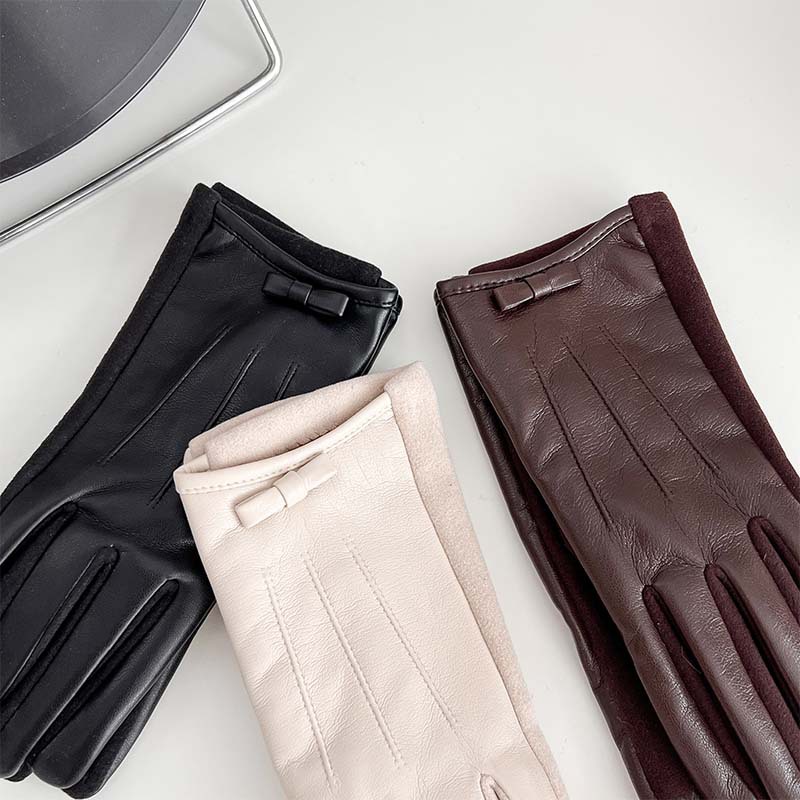 New Women's Leather Fingerless - Leather Work Winter Gloves review and price