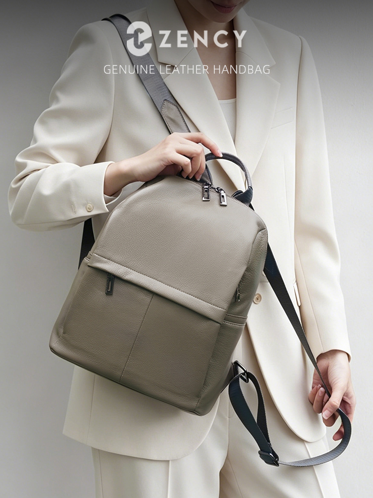 Zency Stylish Genuine Leather  - Leather Work Womens Backpack review and price
