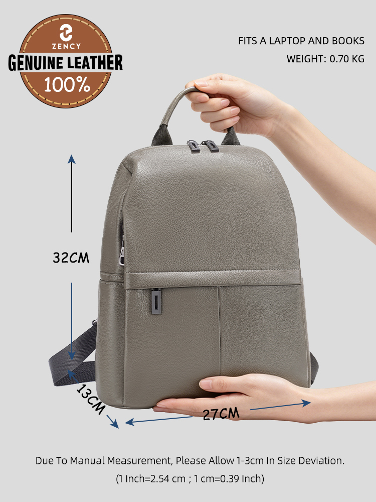 Zency Stylish Genuine Leather  - Leather Work Womens Backpack review and price
