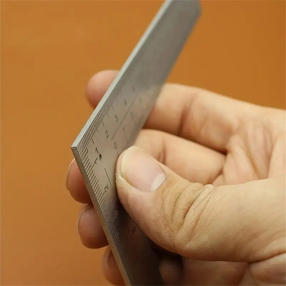 Mini Stainless Steel L-Shaped  - Leatherwork Ruler review and price