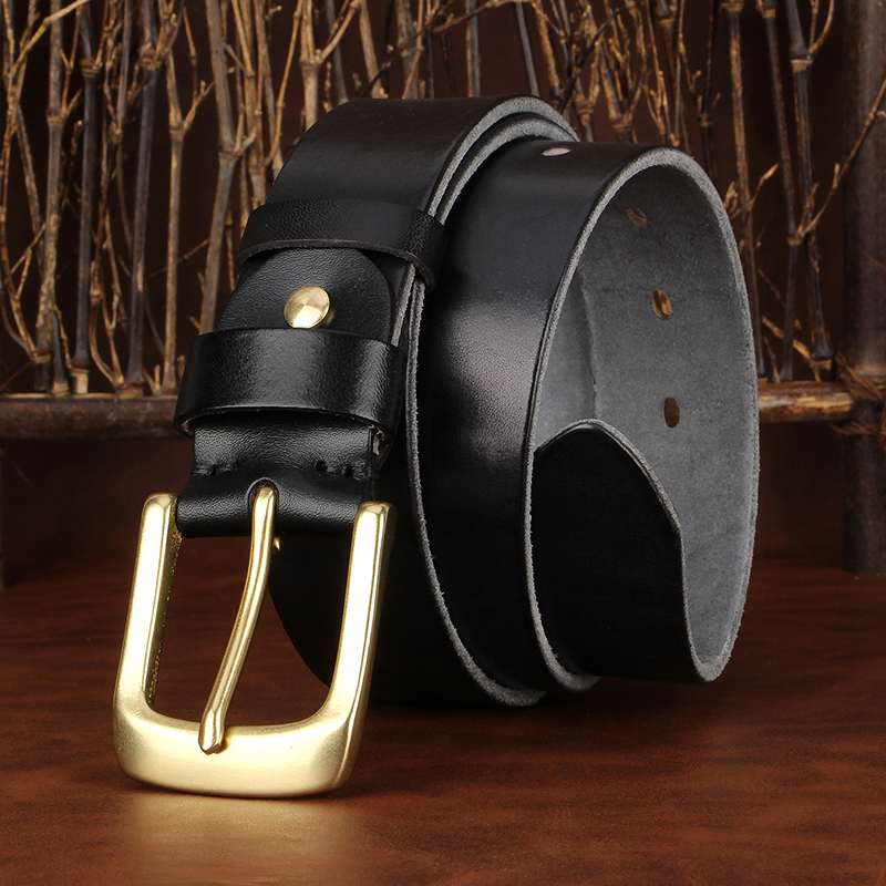 3.8CM Top Cow Genuine Leather  - Leather Works Belt review and price