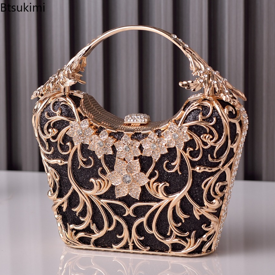 Hollow Out Metal Evening Bags  - Leatherwork Wallet review and price