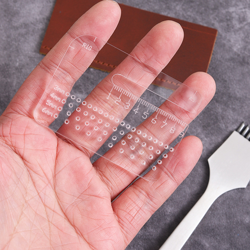 4mm Thickened Transparent Acry - Leatherwork Ruler review and price