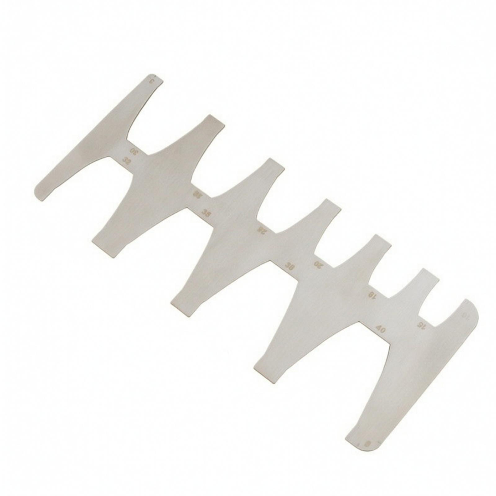 Belt-End Template Ruler 1.2 Mm - Leatherwork Ruler review and price