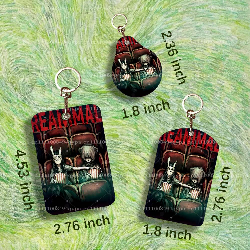 R-Reanimal Siblings Keychain C - Leatherwork Keychain review and price