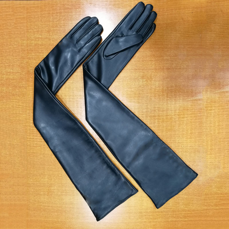 Women's Long Sheepskin Gloves  - Leather Work Winter Gloves review and price