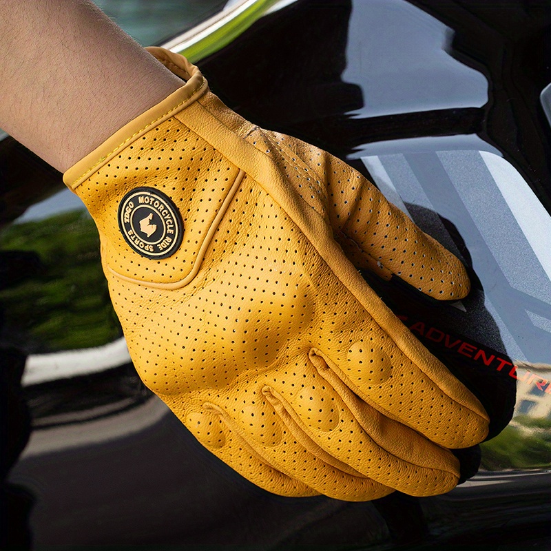 Motorcycle Gloves Windproof an - Leather Work Winter Gloves review and price