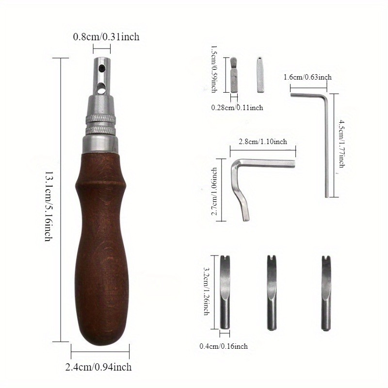 7 in 1 Pro Adjustable Leather  - Leatherwork Edge Beveler review and price