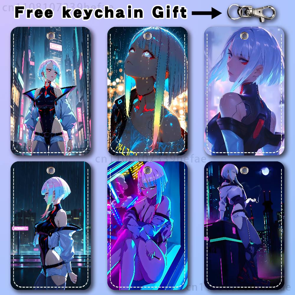 Lucy C-Cyberpunk E-Edgerunners - Leatherwork Keychain review and price