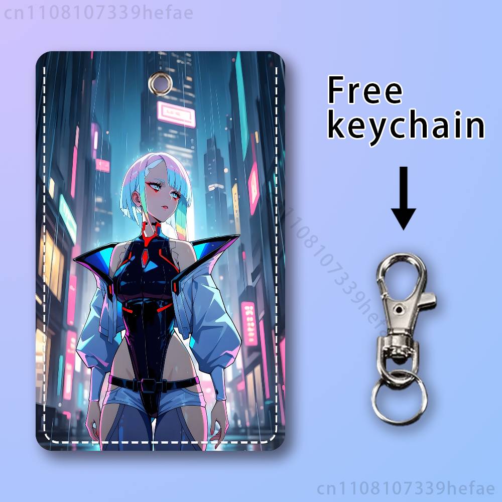Lucy C-Cyberpunk E-Edgerunners - Leatherwork Keychain review and price
