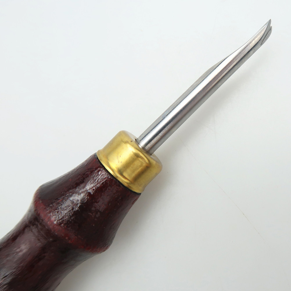 Beveler 1.2mm with Natural Woo - Leatherwork Edge Beveler review and price