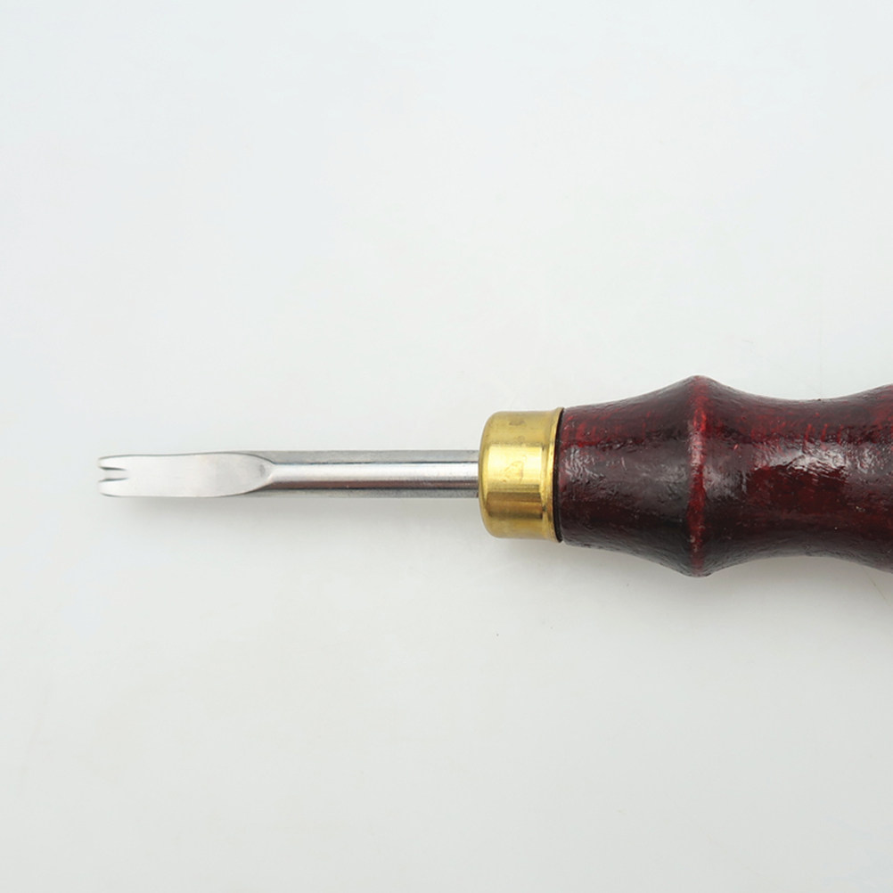 Beveler 1.2mm with Natural Woo - Leatherwork Edge Beveler review and price