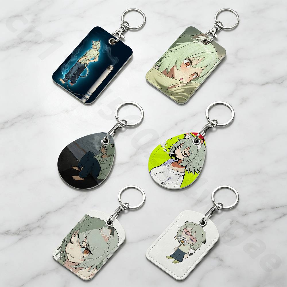 Yani C-Chainsmoker Yanineko Ca - Leatherwork Keychain review and price