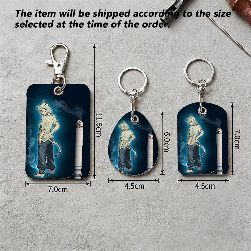 Yani C-Chainsmoker Yanineko Ca - Leatherwork Keychain review and price