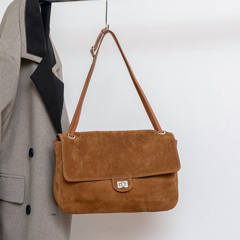 Genuine Suede Leather Underarm - Leatherwork Wallet review and price