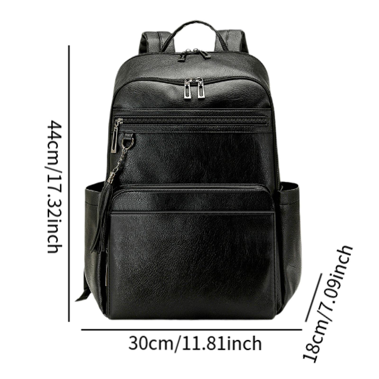 Premium PU Leather Womens Trav - Leather Work Womens Backpack review and price